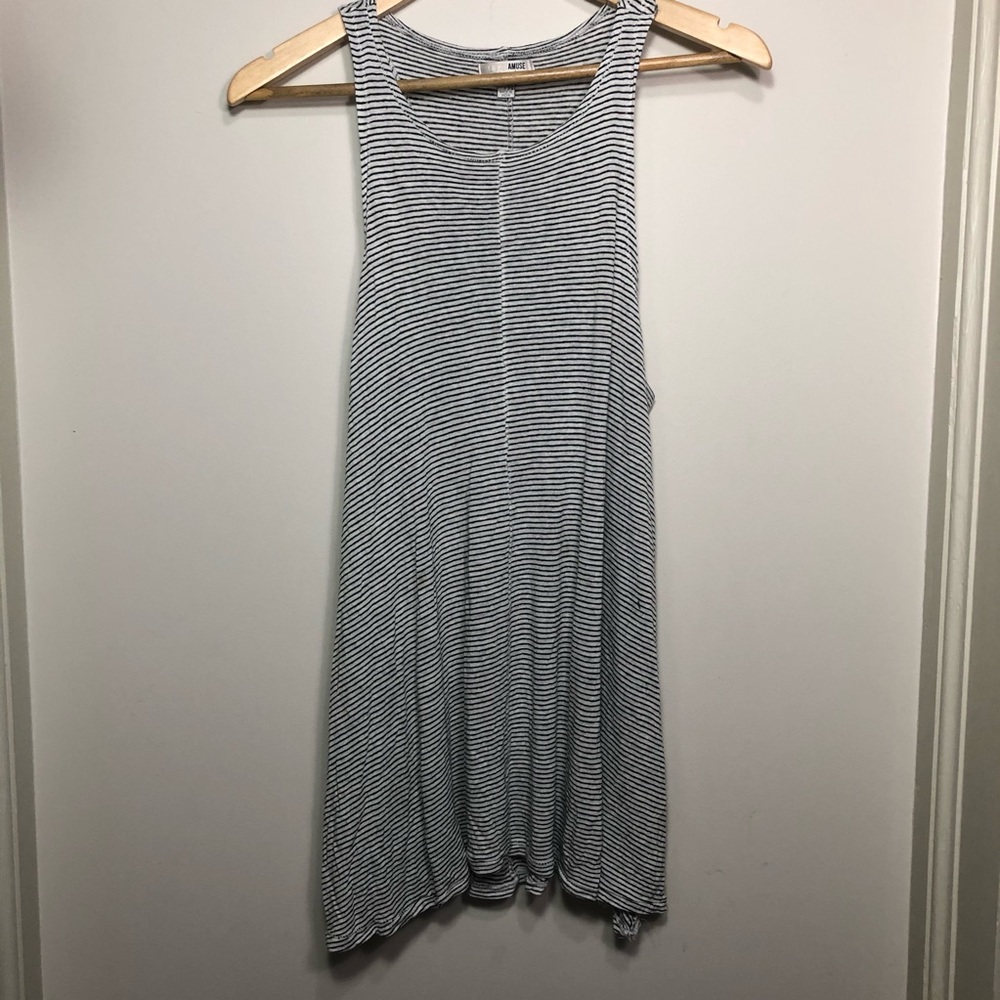 Amuse Society Striped Knit Mini Dress - Picture 2 of 4